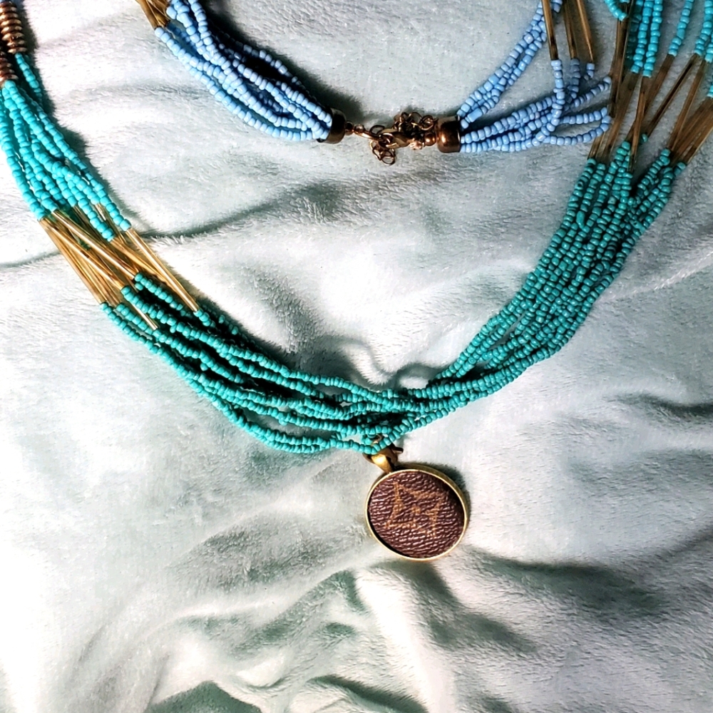 Beaded necklaces
